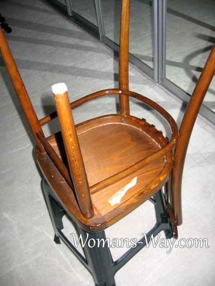 Ремонт сломанного стула своими руками